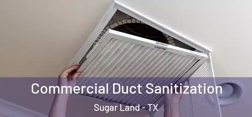 Commercial Duct Sanitization Sugar Land - TX